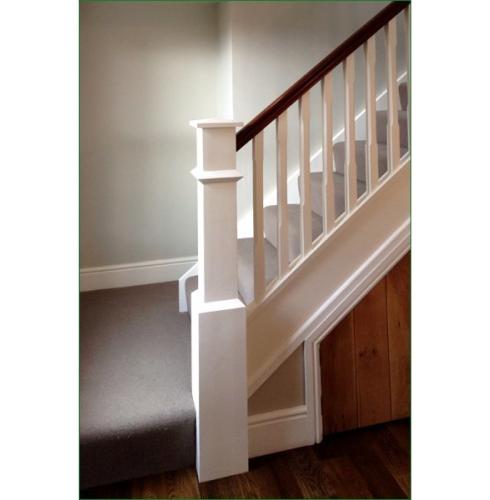 August White Primed Staircase