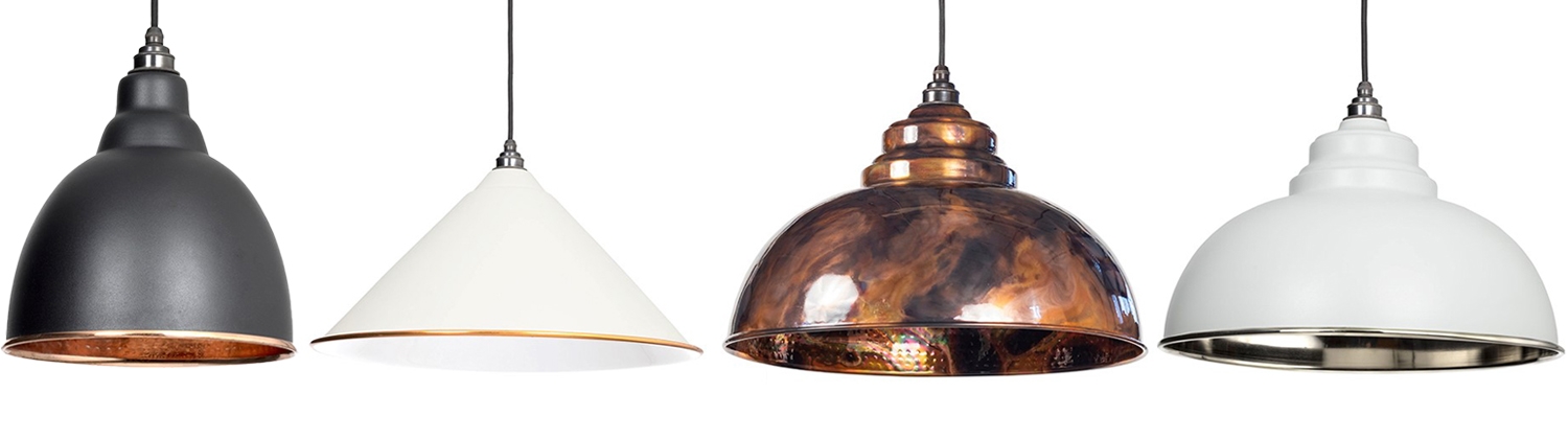 from the anvil lights, metal lamp shade, light shade, 